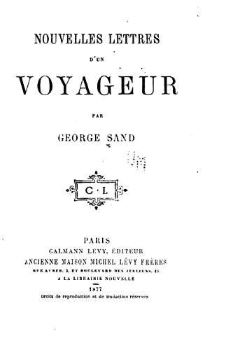 Stock image for Nouvelles lettres d'un voyageur (French Edition) for sale by Lucky's Textbooks