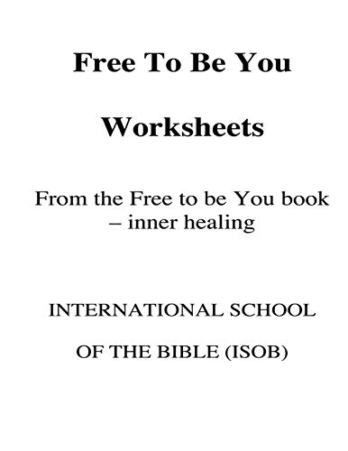 Beispielbild fr Free to Be You Worksheets zum Verkauf von Revaluation Books