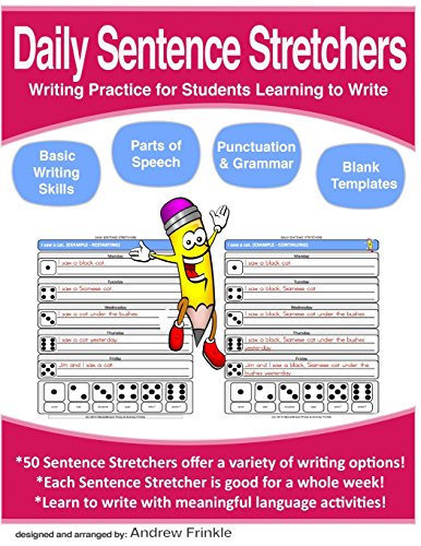 Beispielbild fr Daily Sentence Stretchers: Writing Practice for Students Learning to Write (Literacy Builders) zum Verkauf von Jenson Books Inc