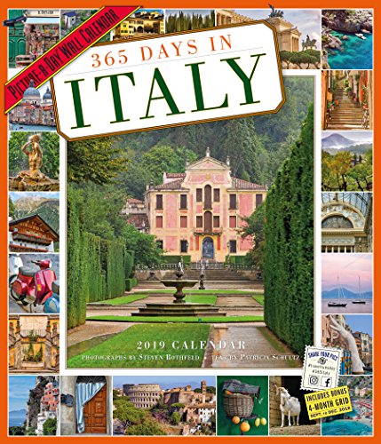 Imagen de archivo de 365 Days in Italy Picture-A-Day Wall Calendar 2019 a la venta por -OnTimeBooks-