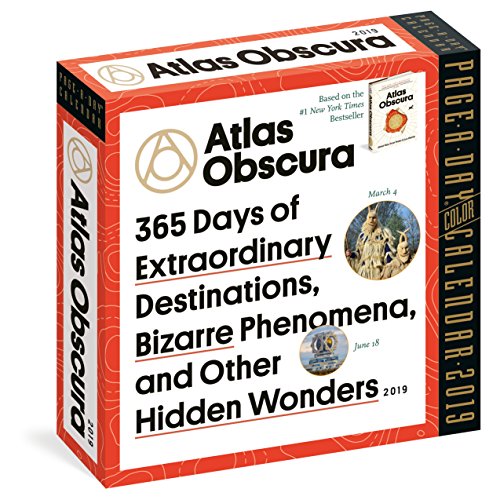Beispielbild fr Atlas Obscura Page-A-Day Calendar 2019 zum Verkauf von BooksRun