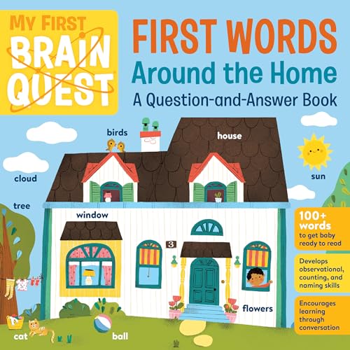 Stock image for First Words: Around the Home: A Question-and-Answer Book (My First Brain Quest) for sale by BookOutlet