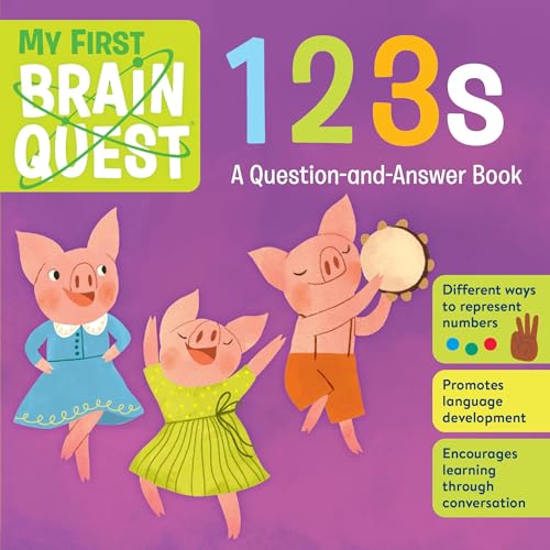 Stock image for My First Brain Quest 123s: A Question-and-Answer Book (Brain Quest Board Books, 2) for sale by SecondSale