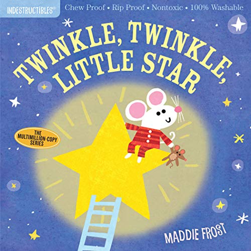 Beispielbild fr Indestructibles: Twinkle, Twinkle, Little Star: Chew Proof  Rip Proof  Nontoxic  100% Washable (Book for Babies, Newborn Books, Safe to Chew) zum Verkauf von Gulf Coast Books