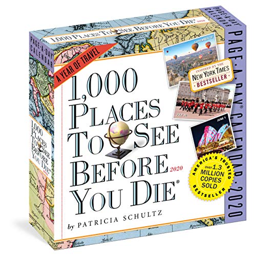 Stock image for 1,000 Places to See Before You Die Page-A-Day Calendar 2020 for sale by London Bridge Books