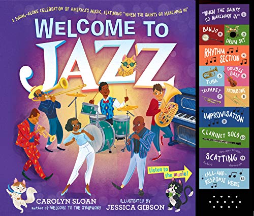 Beispielbild fr Welcome to Jazz: A Swing-Along Celebration of America  s Music, Featuring   When the Saints Go Marching In   zum Verkauf von BooksRun