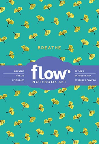 9781523507276: Breathe, Create, Celebrate: A Set of 3 Notebooks (Flow)