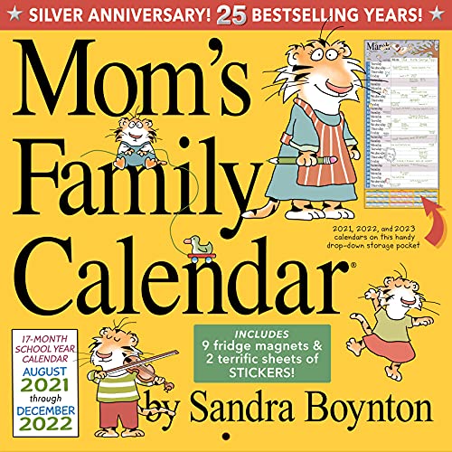 Beispielbild fr Mom's Family Wall Calendar 2022 zum Verkauf von Better World Books