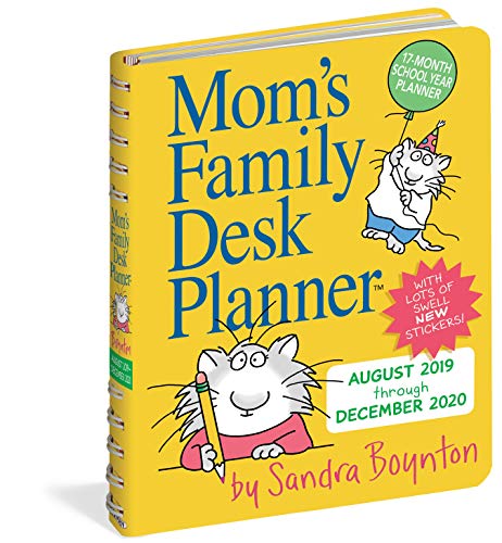 Stock image for Moms Family Desk Planner Calendar 2020 for sale by Big River Books