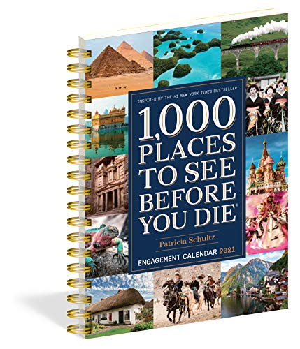 Stock image for 1,000 Places to See Before You Die Engagement Calendar 2021 for sale by HPB-Red