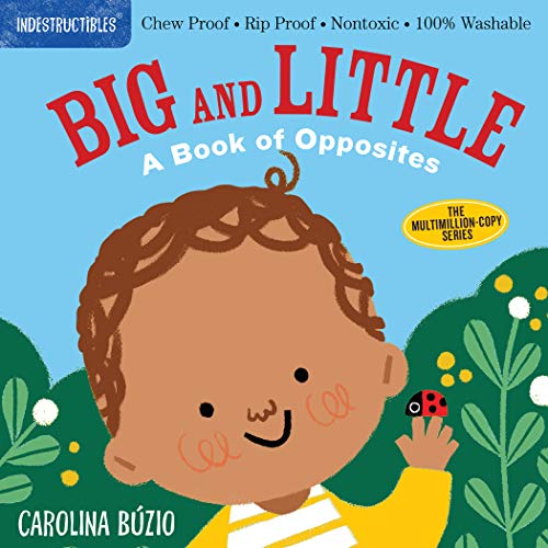 Beispielbild fr Indestructibles: Big and Little: Chew Proof  Rip Proof  Nontoxic  100% Washable (Book for Babies, Newborn Books, Safe to Chew) zum Verkauf von WorldofBooks