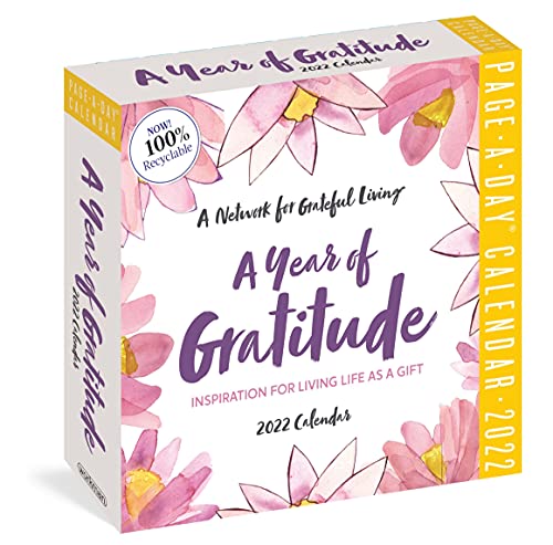 

A Year of Gratitude Page-A-Day Calendar 2022: A Network for Grateful Living