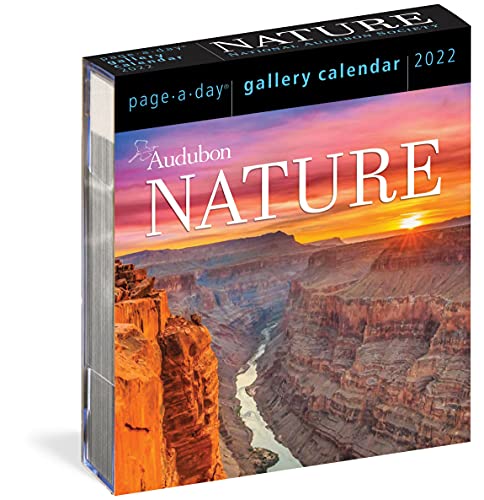 Beispielbild fr Audubon Nature Page-A-Day Gallery Calendar 2022: A Wilderness Escape Every Single Day zum Verkauf von WorldofBooks