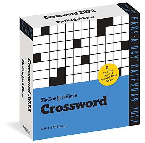 Beispielbild fr The New York Times Daily Crossword Page-A-Day Calendar for 2022: A Year of Crosswords to Challenge and Delight Crossword Lovers zum Verkauf von Books Unplugged