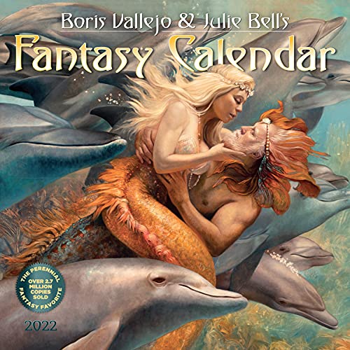 Beispielbild fr Boris Vallejo & Julie Bell's Fantasy Wall Calendar 2022 zum Verkauf von Book Deals