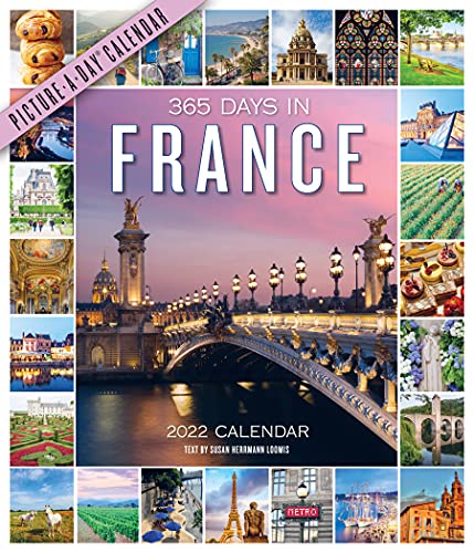 Beispielbild fr 365 Days in France Picture-A-Day Wall Calendar 2022: A Year of France at a Glance zum Verkauf von GF Books, Inc.