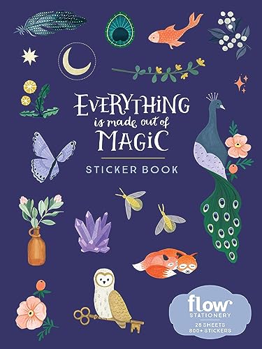 9781523514373: Everything Is Made Out of Magic Sticker Book (Flow)