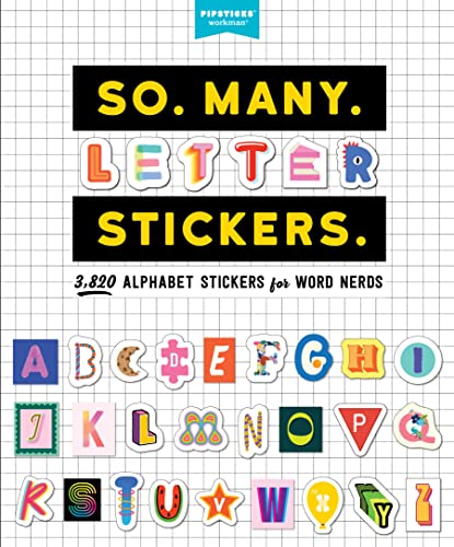 Beispielbild fr So. Many. Letter Stickers zum Verkauf von Blackwell's