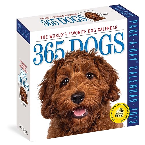 Beispielbild fr 365 Dogs Page-A-Day Calendar 2023 zum Verkauf von Better World Books