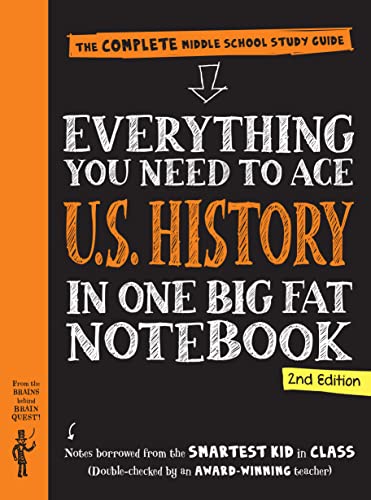 Beispielbild fr Everything You Need to Ace U.S. History in One Big Fat Notebook, 2nd Edition: The Complete Middle School Study Guide zum Verkauf von Buchpark