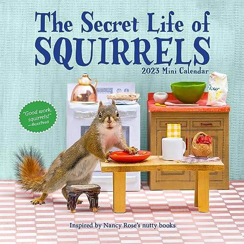 Imagen de archivo de The Secret Life of Squirrels Mini Wall Calendar 2023: Delightfully Nutty Squirrels in a Compact Format a la venta por Goodwill