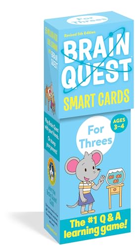 9781523517237: Brain Quest For Threes Smart Cards Revised 5th Edition