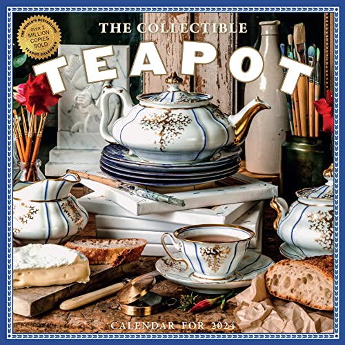 Imagen de archivo de Collectible Teapot Wall Calendar 2024: A Tea Obsessive's Dream Come True a la venta por GF Books, Inc.