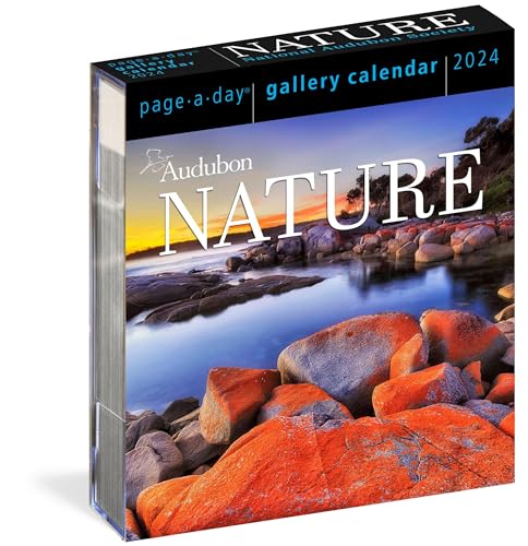 Stock image for Audubon Nature Page-A-Day Gallery Calendar 2024: The Power and Spectacle of Nature Captured in Vivid, Inspiring Images for sale by GF Books, Inc.