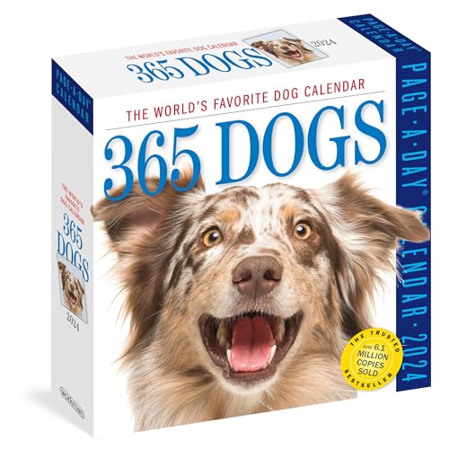 365 Dogs Page-A-Day Calendar 2024:...