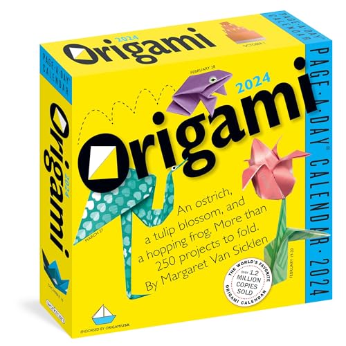 Beispielbild fr Origami Page-A-Day Calendar 2024: More Than 250 Projects to Fold zum Verkauf von Books Unplugged