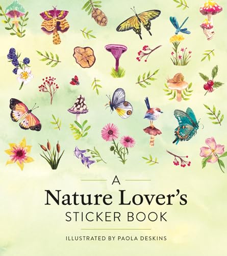 Stock image for A Nature Lover's Sticker Book for sale by Half Price Books Inc.