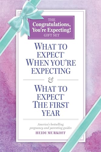 Stock image for What to Expect: The Congratulations, You're Expecting! Gift Set NEW: (Includes What to Expect When You're Expecting and What to Expect The First Year) for sale by GF Books, Inc.