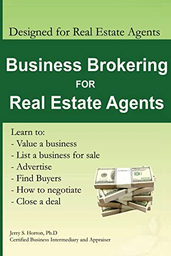 Imagen de archivo de Business Brokering for Real Estate Agents: Training to Sell Businesses a la venta por ThriftBooks-Dallas