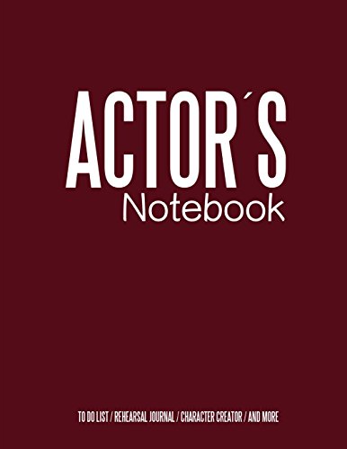 Beispielbild fr Actors Notebook: Cinema Notebook for Cinema Artists zum Verkauf von WorldofBooks