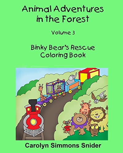 Stock image for Binky Bear's Rescue Coloring Book for sale by THE SAINT BOOKSTORE