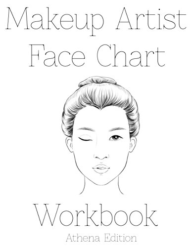 9781523795215: Makeup Artist Face Chart Workbook: Athena Edition