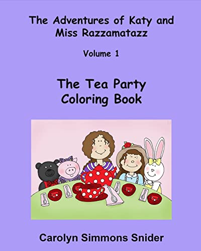 Stock image for The Tea Party Coloring Book for sale by THE SAINT BOOKSTORE