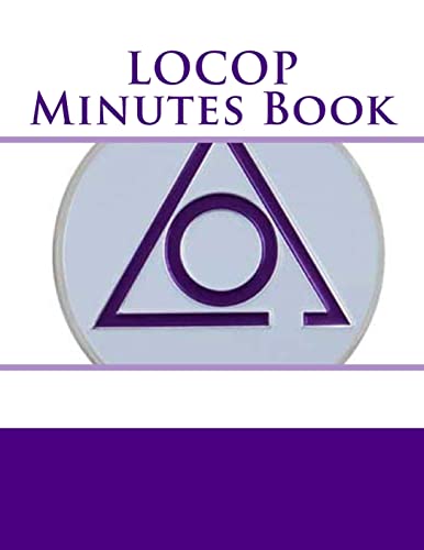 9781523868544: LOCOP Minutes Book