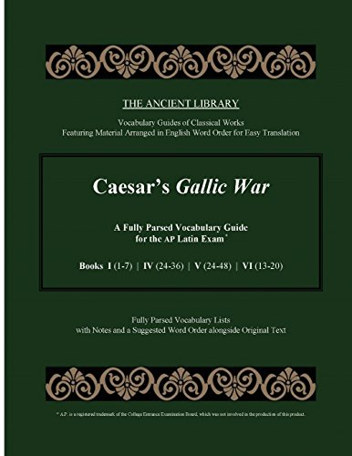 Gallic Wars Book 1 Caius Julius Caesar Auteur Album – de Tarek Anglais The 