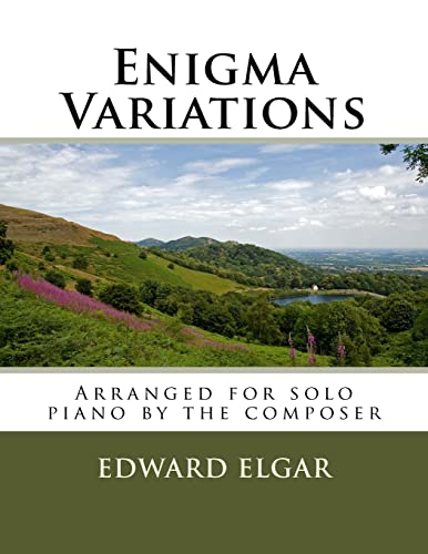 9781523933433: Enigma Variations - for piano solo: arranged by the composer