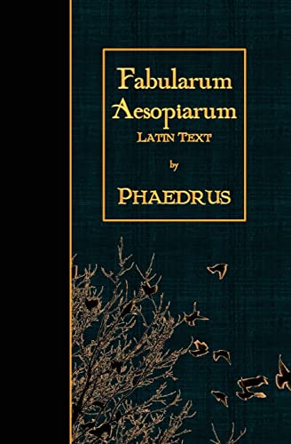 Beispielbild fr Fabularum Aesopiarum : Latin Text zum Verkauf von Better World Books