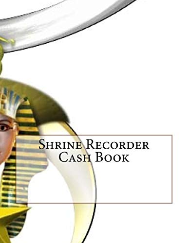 Stock image for Shrine Recorder Cash Book for sale by Revaluation Books