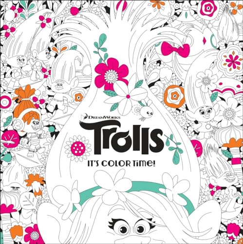 Imagen de archivo de It's Color Time! (DreamWorks Trolls) (Adult Coloring Book) a la venta por Wonder Book