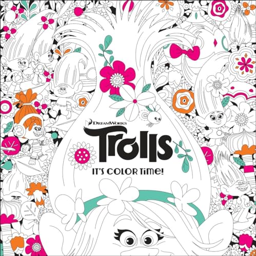 Stock image for Its Color Time! (DreamWorks Trolls) (Adult Coloring Book) for sale by Hawking Books
