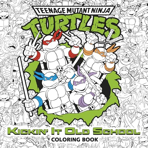 Stock image for Kickin' It Old School Coloring Book (Teenage Mutant Ninja Turtles) for sale by Blackwell's