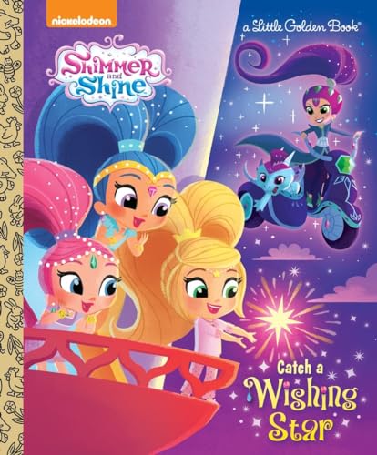 Beispielbild fr Catch a Wishing Star (Shimmer and Shine) (Little Golden Book) zum Verkauf von SecondSale