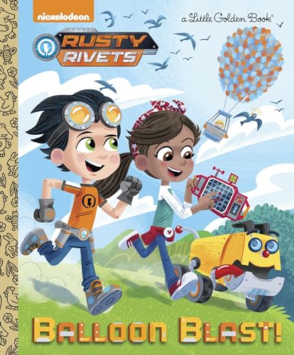 Beispielbild fr Balloon Blast! (Rusty Rivets) (Little Golden Book) zum Verkauf von SecondSale