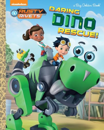 Beispielbild fr Daring Dino Rescue! (Rusty Rivets) (Big Golden Book) zum Verkauf von Off The Shelf