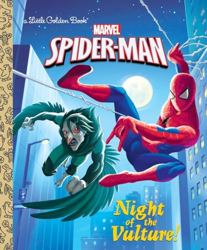 9781524717285: Night of the Vulture! (Little Golden Books: Marvel Spider-man)