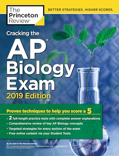 Beispielbild fr Cracking the AP Biology Exam, 2019 Edition: Practice Tests + Proven Techniques to Help You Score a 5 (College Test Preparation) zum Verkauf von SecondSale